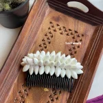 Real Lookalike Artificial Jasmine Hair Comb