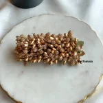 Artificial Gold Pollen Hair Clip