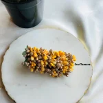 Artificial Golden Marigold Pollen Hair Clip