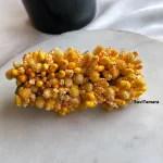 Artificial Marigold Pollen Hair Clip