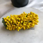 Artificial Yellow Pollen Hair Clip