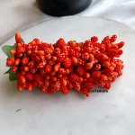 Artificial Orange Pollen Hair Clip