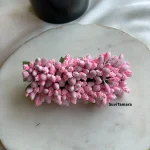 Artificial Light Pink Pollen Hair Clip