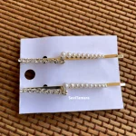 Baroque Style Pearl Hair Pin - Pair