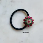 Jadau Kundan Floral Hair Band